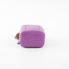 Chanel Pearl Crush Mini Vanity Case Purple