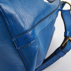 Louis Vuitton Noe Epi Blue