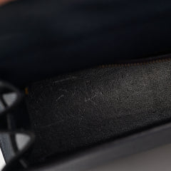 Hermes Kelly 32 Epsom Sellier Blue Nuit - Stamp Circle T