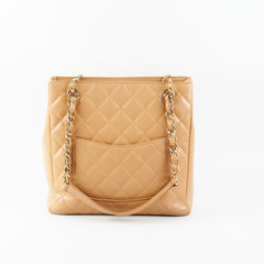 ITEM 15 - Chanel PST Caviar Dark Beige