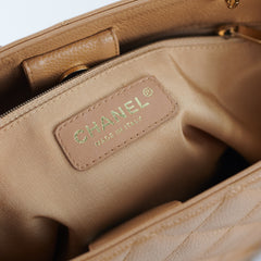 ITEM 15 - Chanel PST Caviar Dark Beige