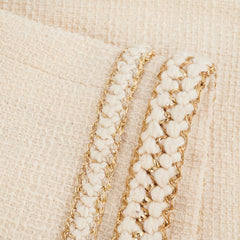 Chanel Pencil Skirt Ivory Size Euro 36