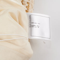 Chanel Pencil Skirt Ivory Size Euro 36