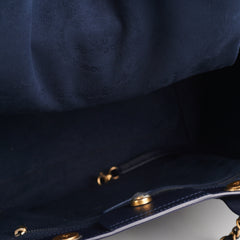 Chanel Deauville Small Caviar Tote Navy