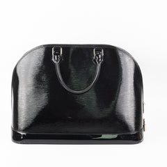 Louis Vuitton Alma GM Patent Epi Leather Black