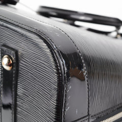Louis Vuitton Alma GM Patent Epi Leather Black