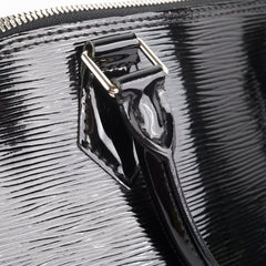 Louis Vuitton Alma GM Patent Epi Leather Black