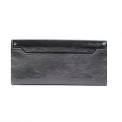 Louis Vuitton Patent Epi Clutch with Strap Black