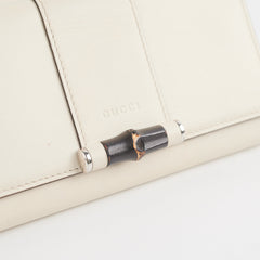 Gucci White Wallet