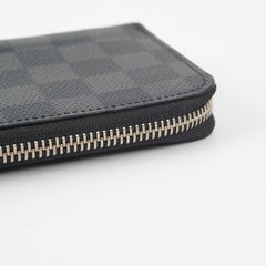Louis Vuitton Zip Wallet Damier Graphite