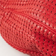 Dior Lady Dior Soft Shopper Tote Red