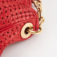 Dior Lady Dior Soft Shopper Tote Red