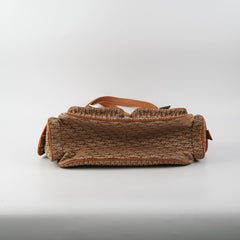 Dior Diorissimo Cargo Hobo Bag Brown