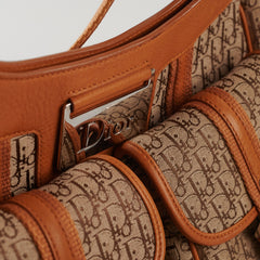 Dior Diorissimo Cargo Hobo Bag Brown