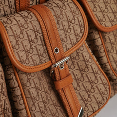 Dior Diorissimo Cargo Hobo Bag Brown