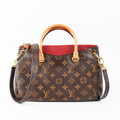 Louis Vuitton Pallas BB Monogram/Red