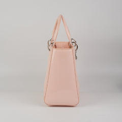 Dior Lady Dior Pink Patent Medium
