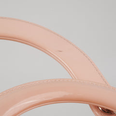 Dior Lady Dior Pink Patent Medium
