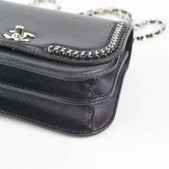 Chanel Seasonal Chain Flap Calfskin Shoulder Bag