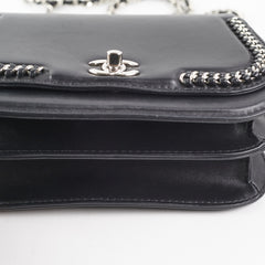 Chanel Seasonal Chain Flap Calfskin Shoulder Bag