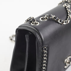 Chanel Seasonal Chain Flap Calfskin Shoulder Bag
