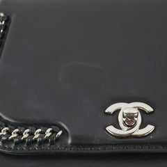 Chanel Seasonal Chain Flap Calfskin Shoulder Bag