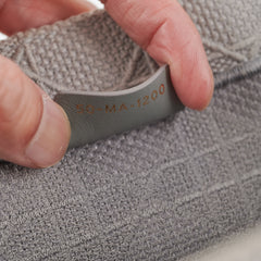 Dior Medium Book Tote Cannage Embroidered Grey