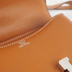BC HOLD Hermes Mini Constance Butler Leather Natural Sable - D stamp 2019