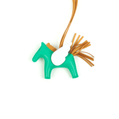 Hermes Rodeo Pegase PM Menthe / Sesame / Blue Brume - Stamp Z
