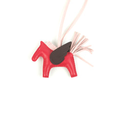 Hermes Rodeo Pegase PM Framboise/Rose Sakura/ Rouge Sellier - Stamp Z