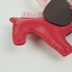 Hermes Rodeo Pegase PM Framboise/Rose Sakura/ Rouge Sellier - Stamp Z