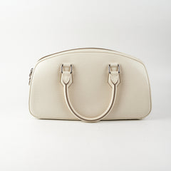 Louis Vuitton Jasmine Boston Epi White Bag