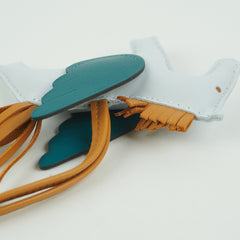 Hermes Rodeo Pegase PM Blue Brume/Sesame/Vert Bosphore - Stamp Z
