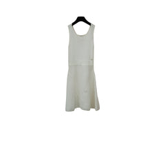 Chanel White Dress Size 36