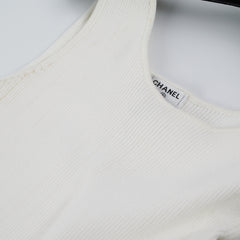 Chanel White Dress Size 36