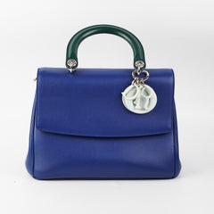 Dior Be Dior Blue Top Handle Bag
