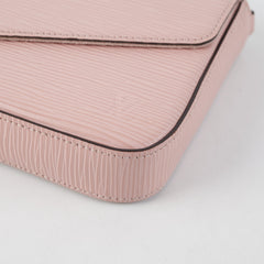 Louis Vuitton Epi Felicie Pochette Pink Crossbody Bag
