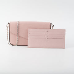 Louis Vuitton Epi Felicie Pochette Pink Crossbody Bag