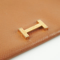Hermes Bearn Wallet Brown