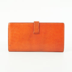 Hermes Bearn Wallet Orange
