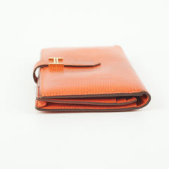 Hermes Bearn Wallet Orange