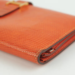 Hermes Bearn Wallet Orange