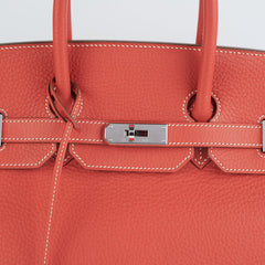 Hermes Birkin 35 Clemence Red