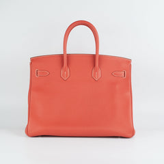 Hermes Birkin 35 Clemence Red