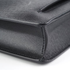 Louis Vuitton Taiga Leather Associe Cartable 1 Briefcase Black