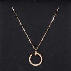 Cartier Juc Necklace Rose Gold Diamond 2019