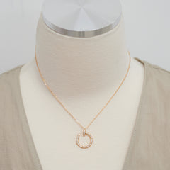 Cartier Juc Necklace Rose Gold Diamond 2019
