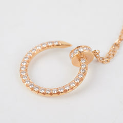 Cartier Juc Necklace Rose Gold Diamond 2019