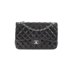 Chanel Jumbo Double Flap Lambskin Black