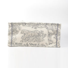 Dior Medium Book Tote Gray